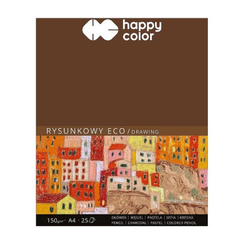 Blok rysunkowy Happy Color rysunkowy eko młody artysta A4 szary 150g 25k (HA 3715 2030-A25) Happy Color Blok rysunkowy Happy Color rysunkowy eko młody artysta A4 szary 150g 25k (HA 3715 2030-A25) Happy Color