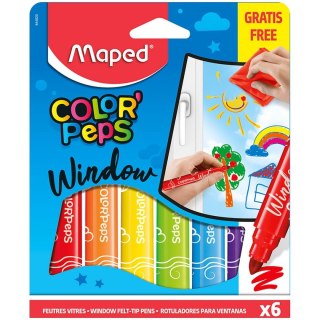 Flamaster Maped DO SZYB COLOR 6 kol. (844820) Maped