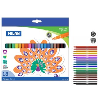 Flamaster Milan 18 kol. (06F18) Milan