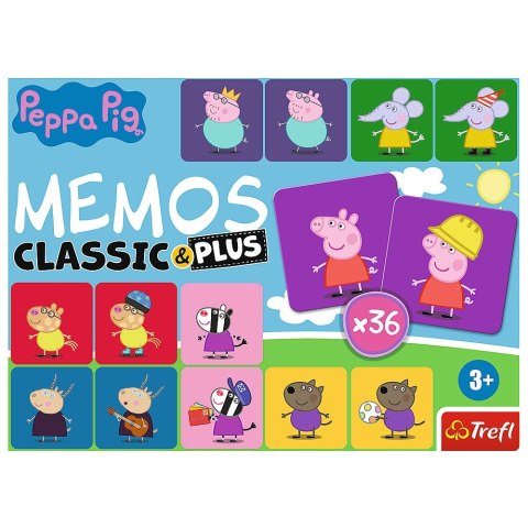 Gra pamięciowa Trefl Psi Patrol Memos Classic & Plus, Paw Patrol (02269) Trefl