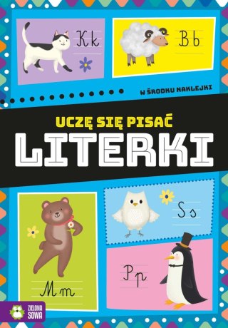 Książeczka edukacyjna Zielona Sowa Uczę się pisać. Literki Zielona Sowa