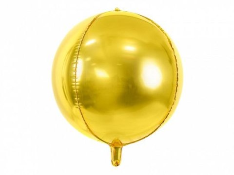 Balon foliowy Partydeco Kula, 40cm, złota 16cal (FB13M-019) Partydeco Balon foliowy Partydeco Kula, 40cm, złota 16cal (FB13M-019) Partydeco