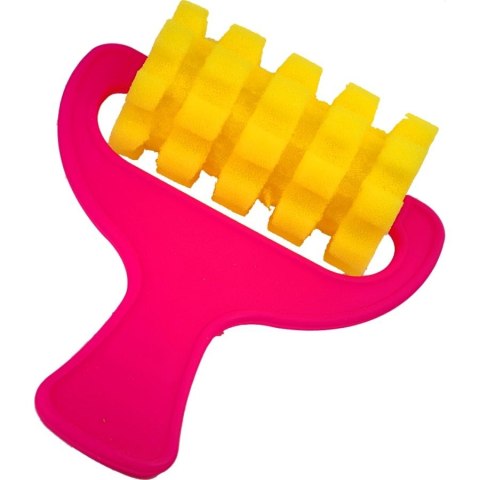 Pędzel Titanum Craft-Fun Series wałki ze wzorem (22CH0827-3) Titanum Pędzel Titanum Craft-Fun Series wałki ze wzorem (22CH0827-3) Titanum