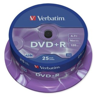 Płyta dvd Verbatim DVD+R 4,7GB x16 Verbatim