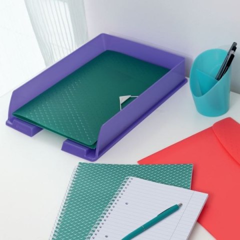 Teczka plastikowa na gumkę Colour Breeze A4 niebieska Esselte (626222) Esselte Teczka plastikowa na gumkę Colour Breeze A4 niebieska Esselte (626222) Esselte