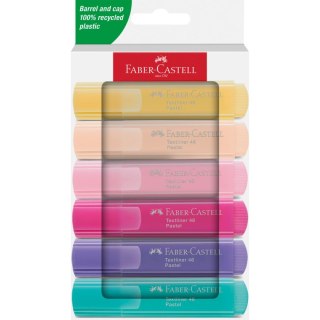 Zakreślacz Faber Castell 6 kol. (254656 FC) Faber Castell